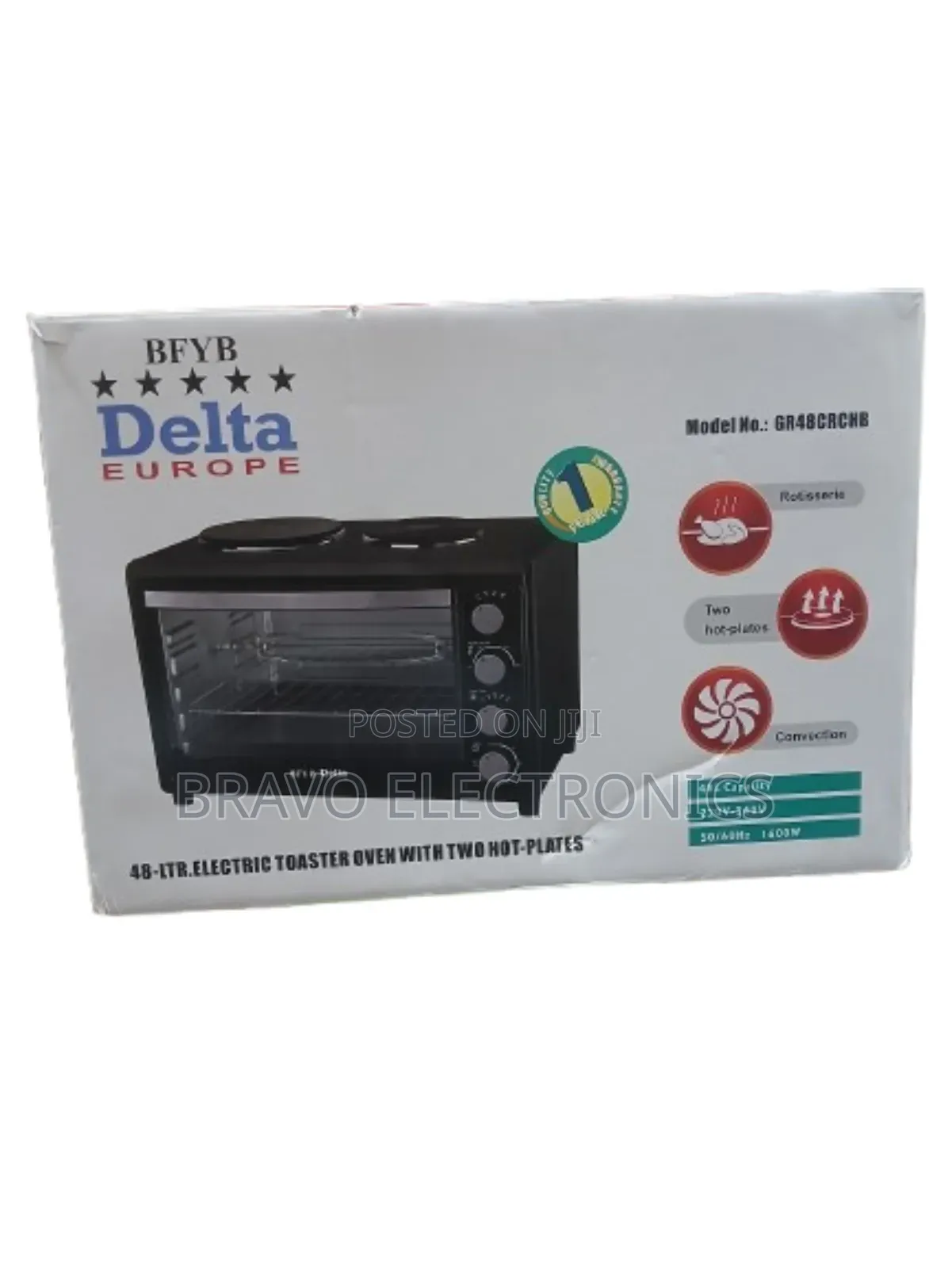 Delta Mini Oven With Fan Dual Hotplates – Cook Smarter!