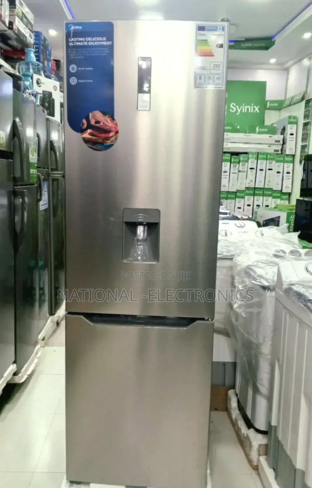 Midea Refrigerator 424 Bottom Freezer