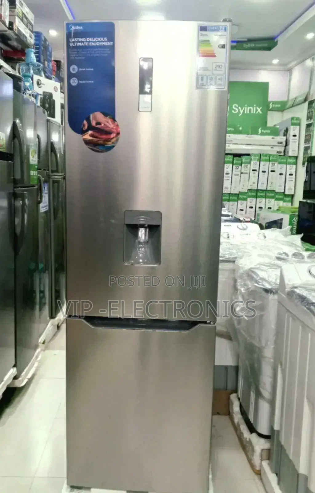 Midea Refrigerator 424 Bottom Freezer