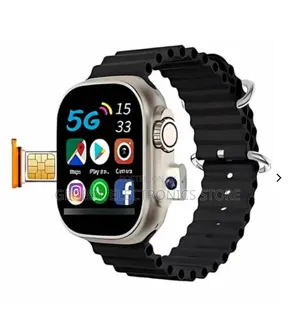 Photo - ሲም ካርድ Support ብራንድ Smart Watch With 3 Straps Camera