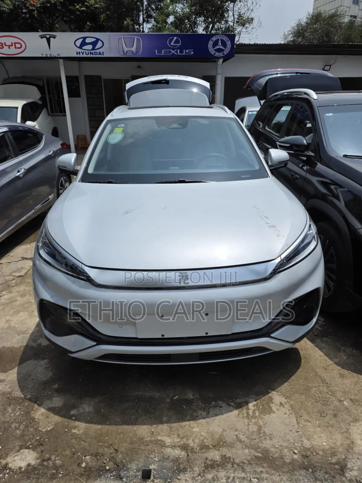 New BYD Yuan Plus 2025 Off white