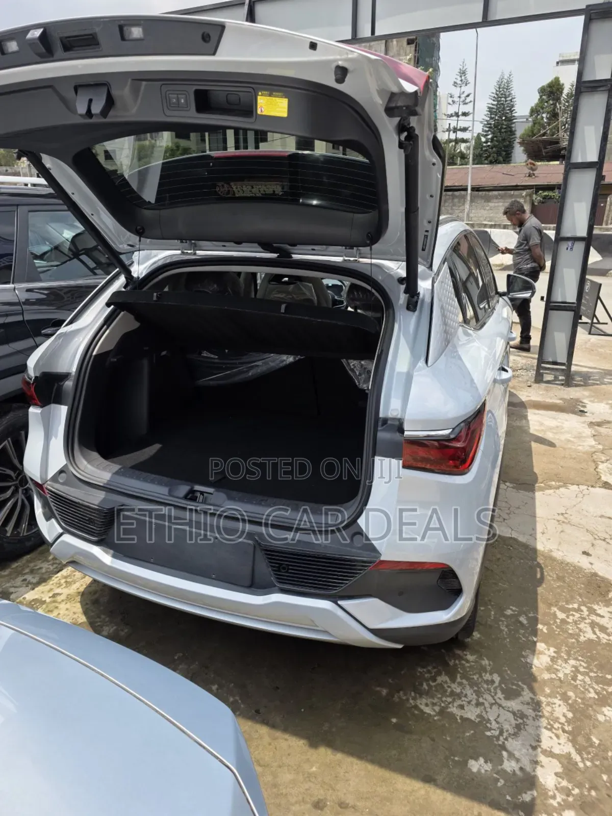 New BYD Yuan Plus 2025 Off white