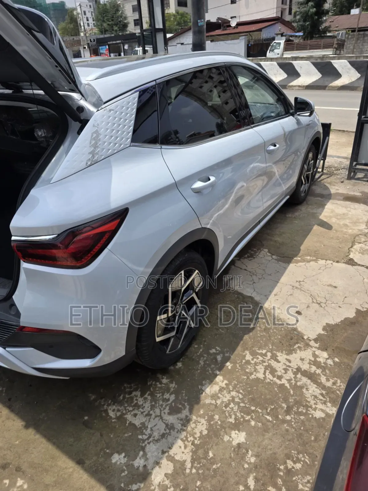 New BYD Yuan Plus 2025 Off white