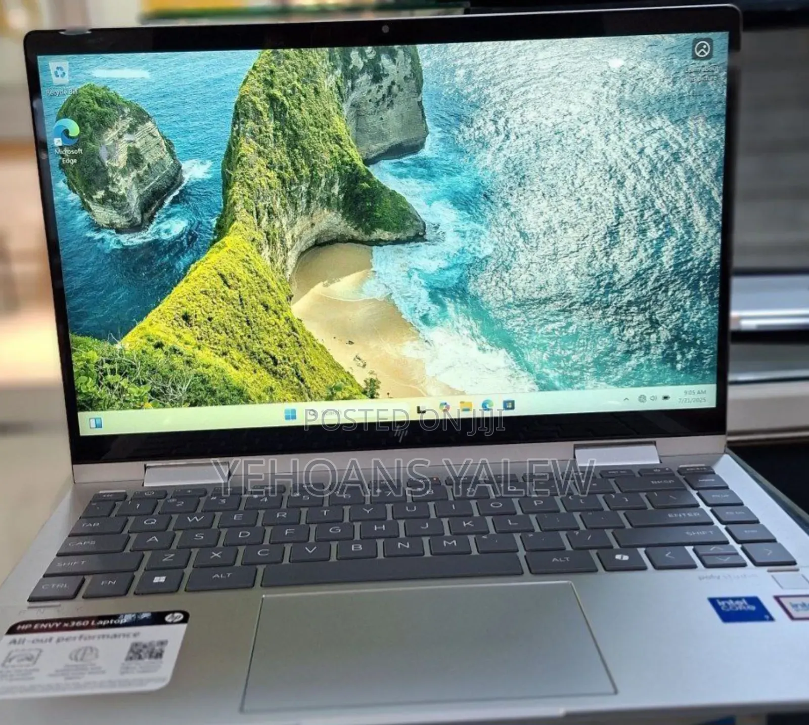 New Laptop HP Envy X360 16GB Intel Core I7 SSD 1T