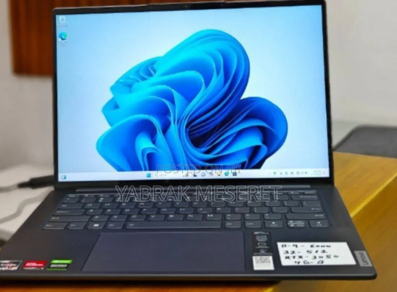 New Laptop Lenovo Legion 5 32GB AMD Ryzen 9 SSD 512GB