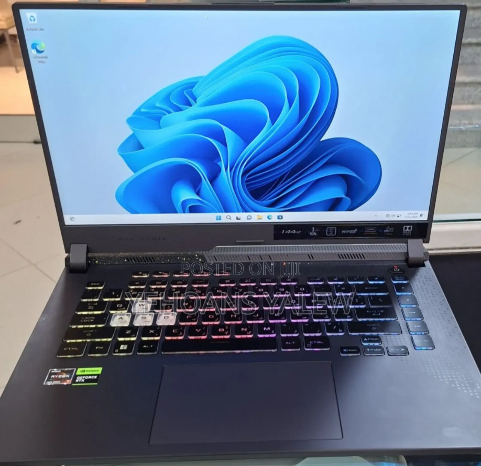 New Laptop Asus ROG Strix G15 16GB AMD Ryzen 7 SSD 1T