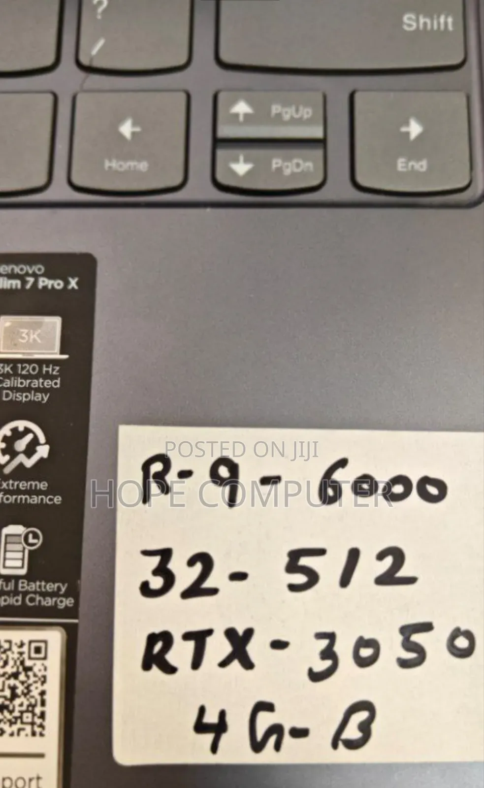 New Laptop Lenovo Yoga 7i 32GB AMD Ryzen 9 SSD 512GB