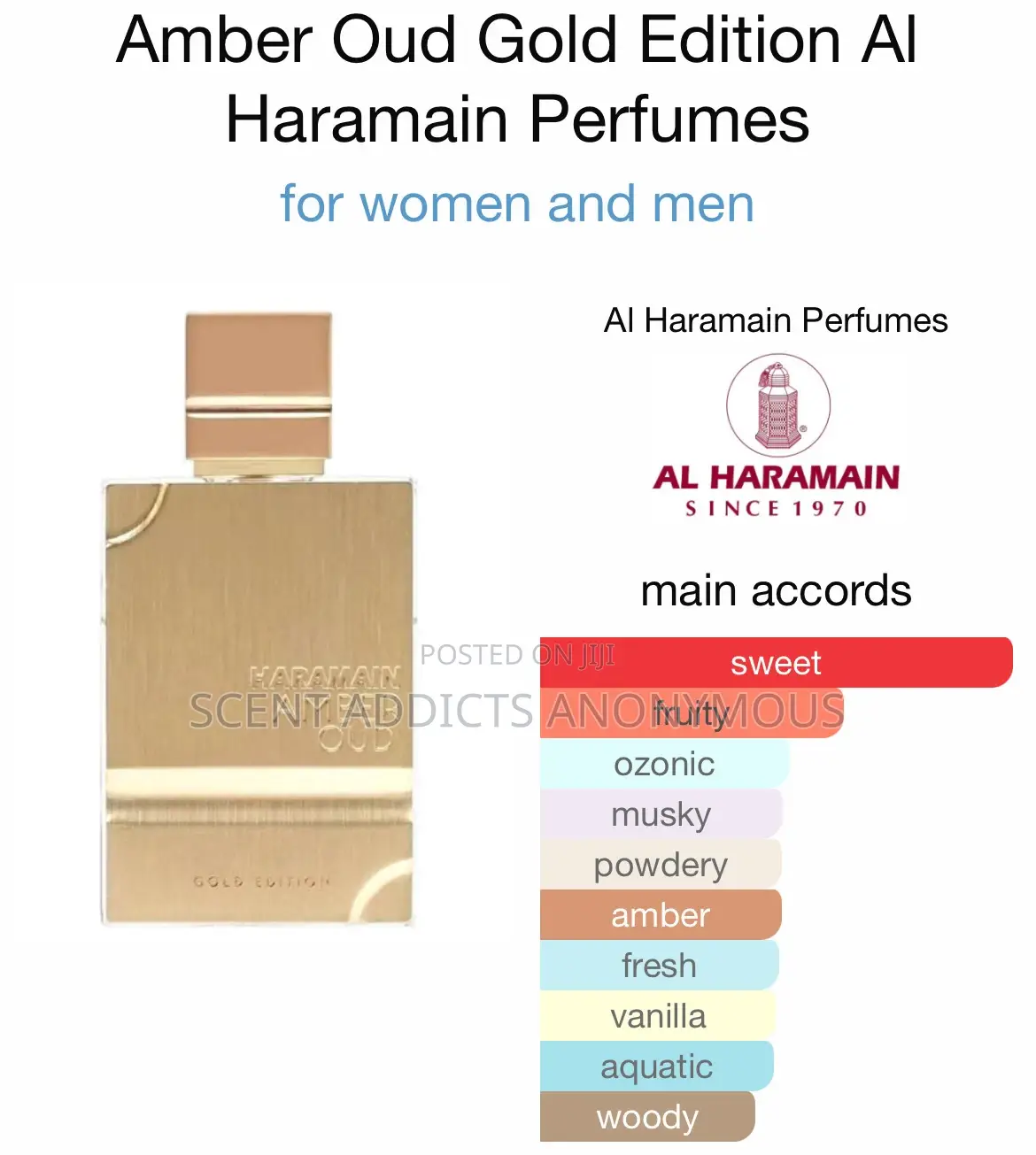 Al Haramain Amber Oud Gold Edition Edp