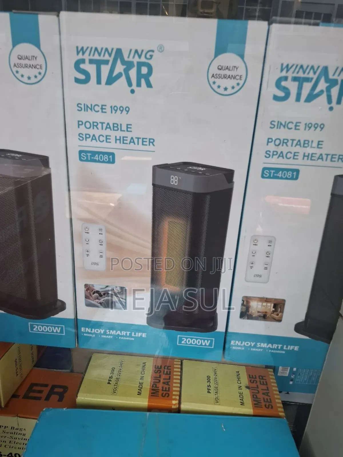 Room Heaters Winning Star Fan Heater ቤት ማሞቂያ Deliver