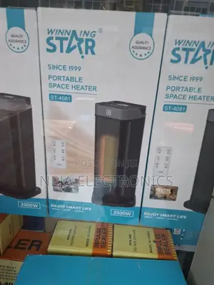 Photo - Room Heaters Winning Star Fan Heater ቤት ማሞቂያ Deliver