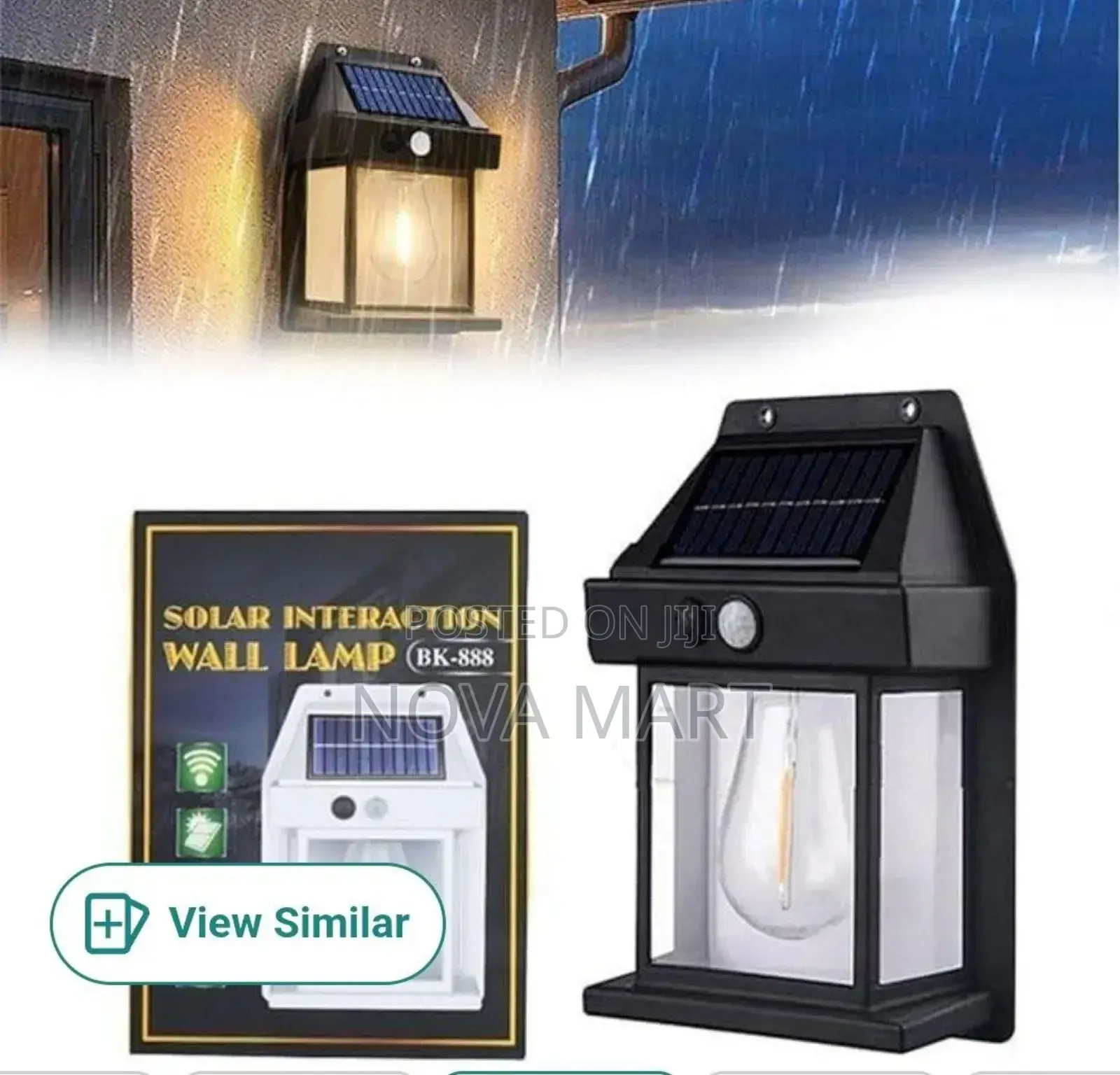 Solar Induction Wall Lamp