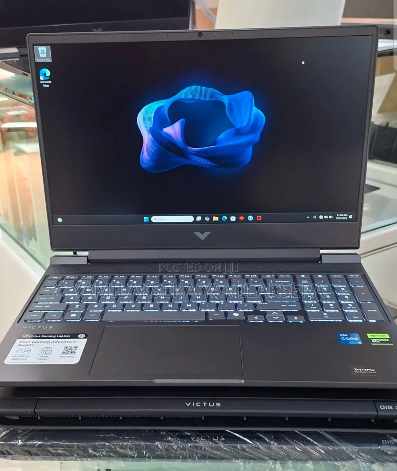 New Laptop HP Victus 15 8GB Intel Core I5 SSD 512GB