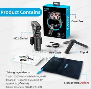 Mo2 3-axis Gimbal Stabilizer
