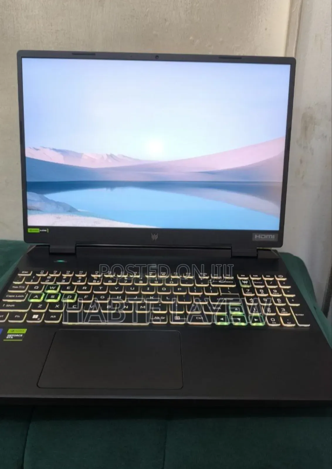 New Laptop Acer Predator Helios 300 16GB Intel Core I9 SSD 1T