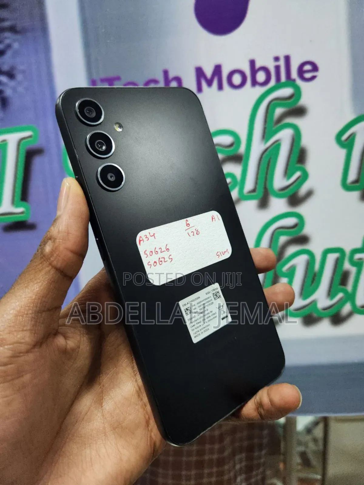 New Samsung Galaxy A34 5G 128 GB Black