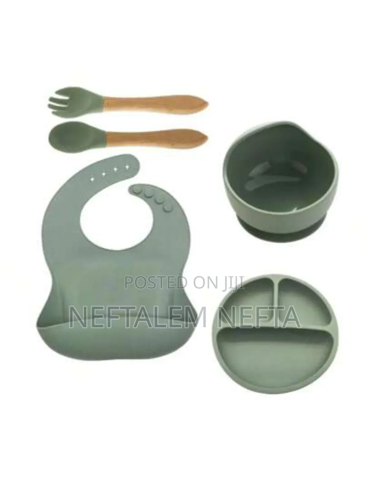 የልጆች መመገብያ እቃዎች (Silicone)