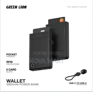 3-in-1 Smart Cardholder Power Bank