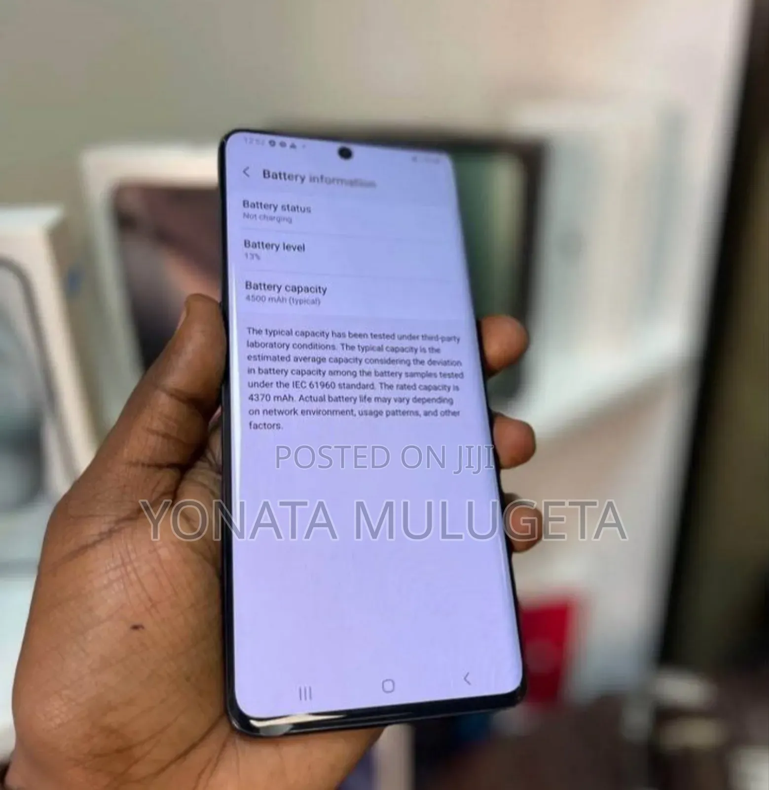 Samsung Galaxy S20+ 5G 128 GB Black