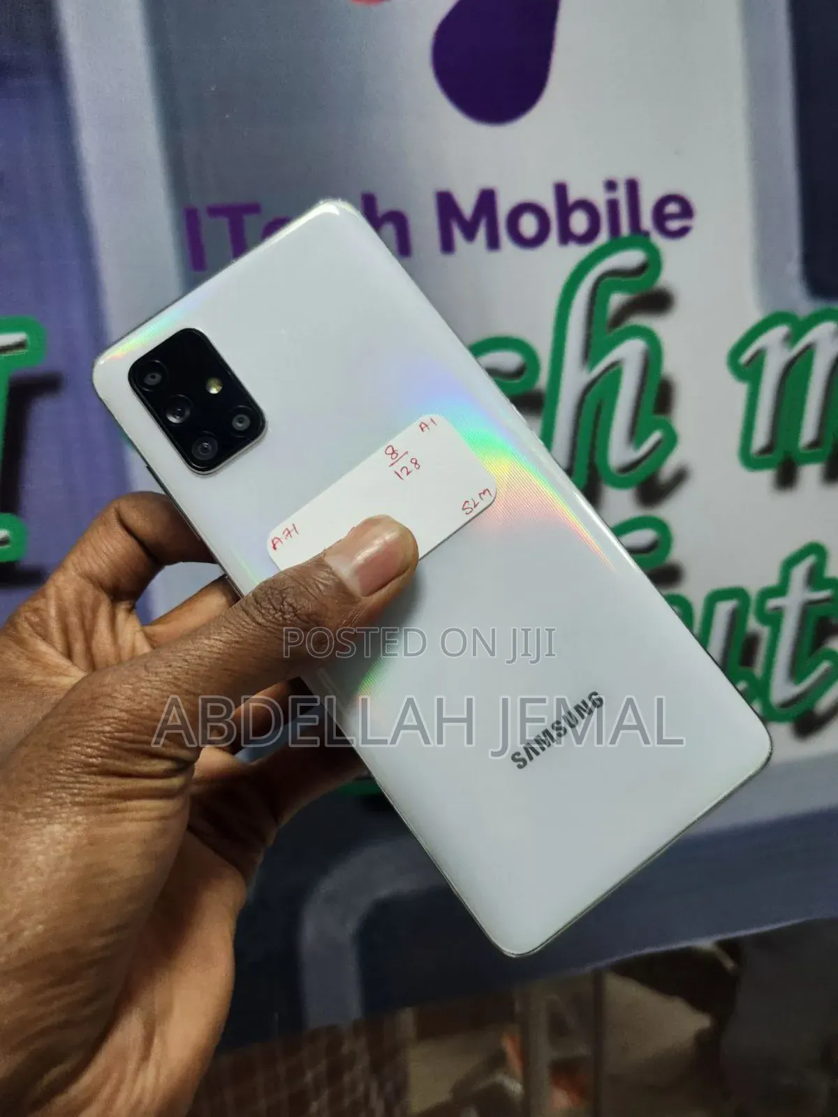 New Samsung Galaxy A71 128 GB White