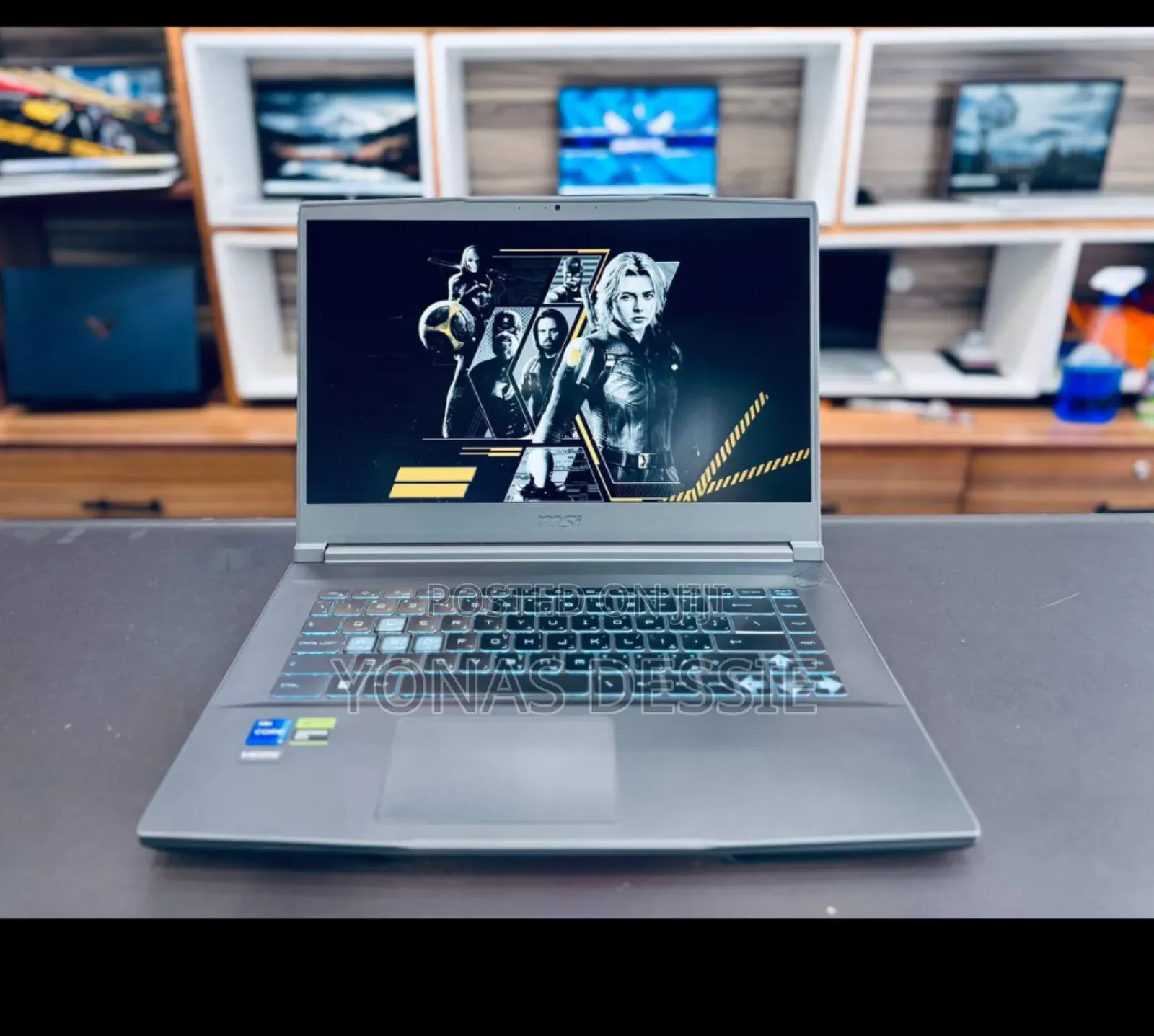 New Laptop MSI GF63 16GB Intel Core I7 SSD 1T