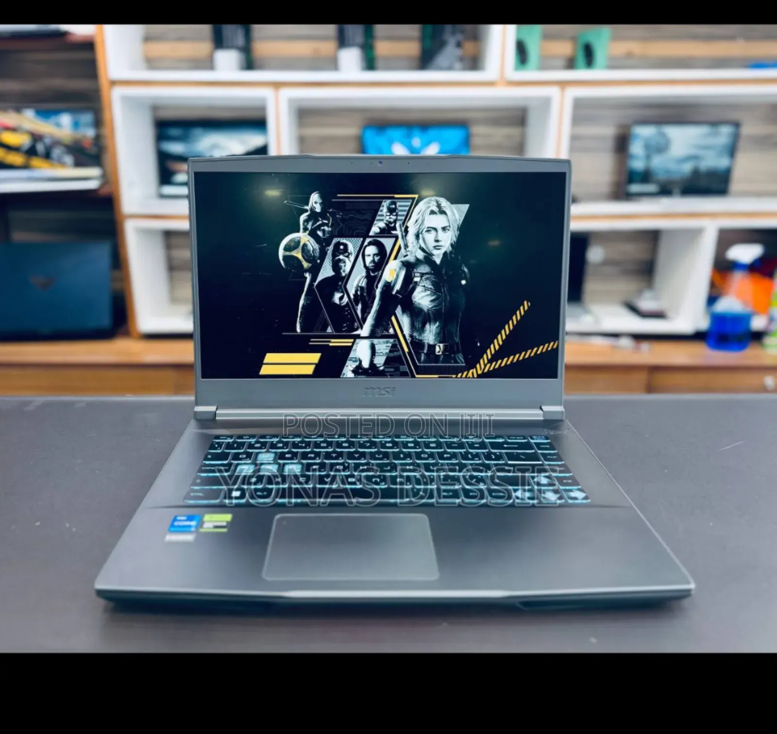 New Laptop MSI GF63 16GB Intel Core I7 SSD 1T