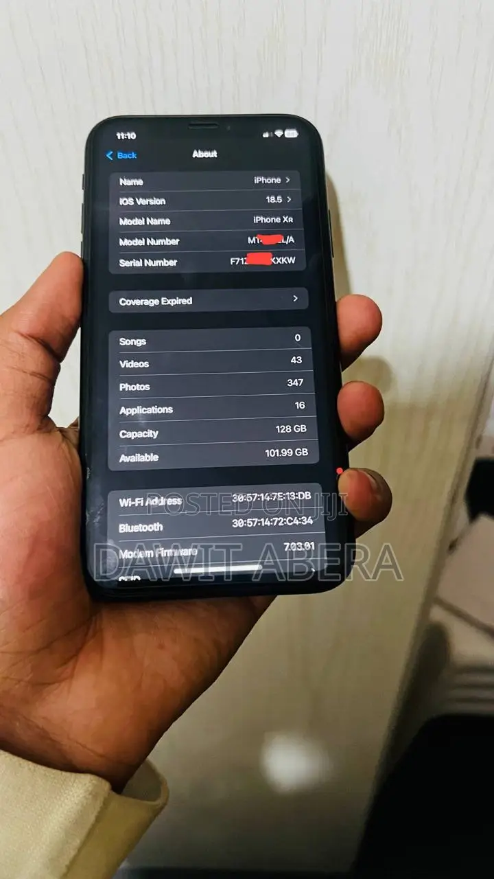 Apple iPhone XR 128 GB Black