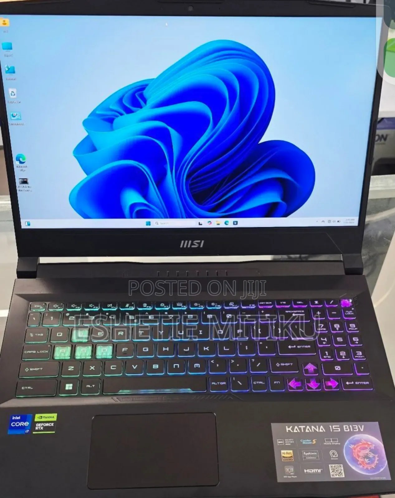 New Laptop MSI Katana 15 16GB Intel Core I7 SSD 1T