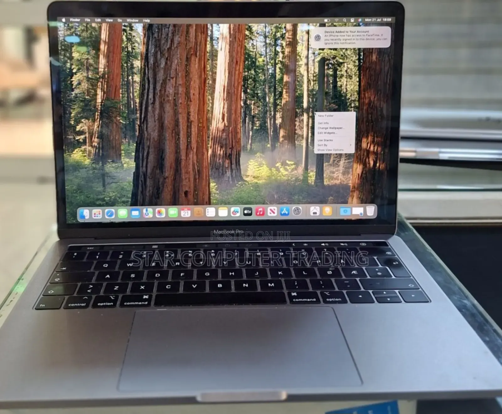 New Laptop Apple MacBook Pro 2019 8GB Intel Core I5 SSD 1T