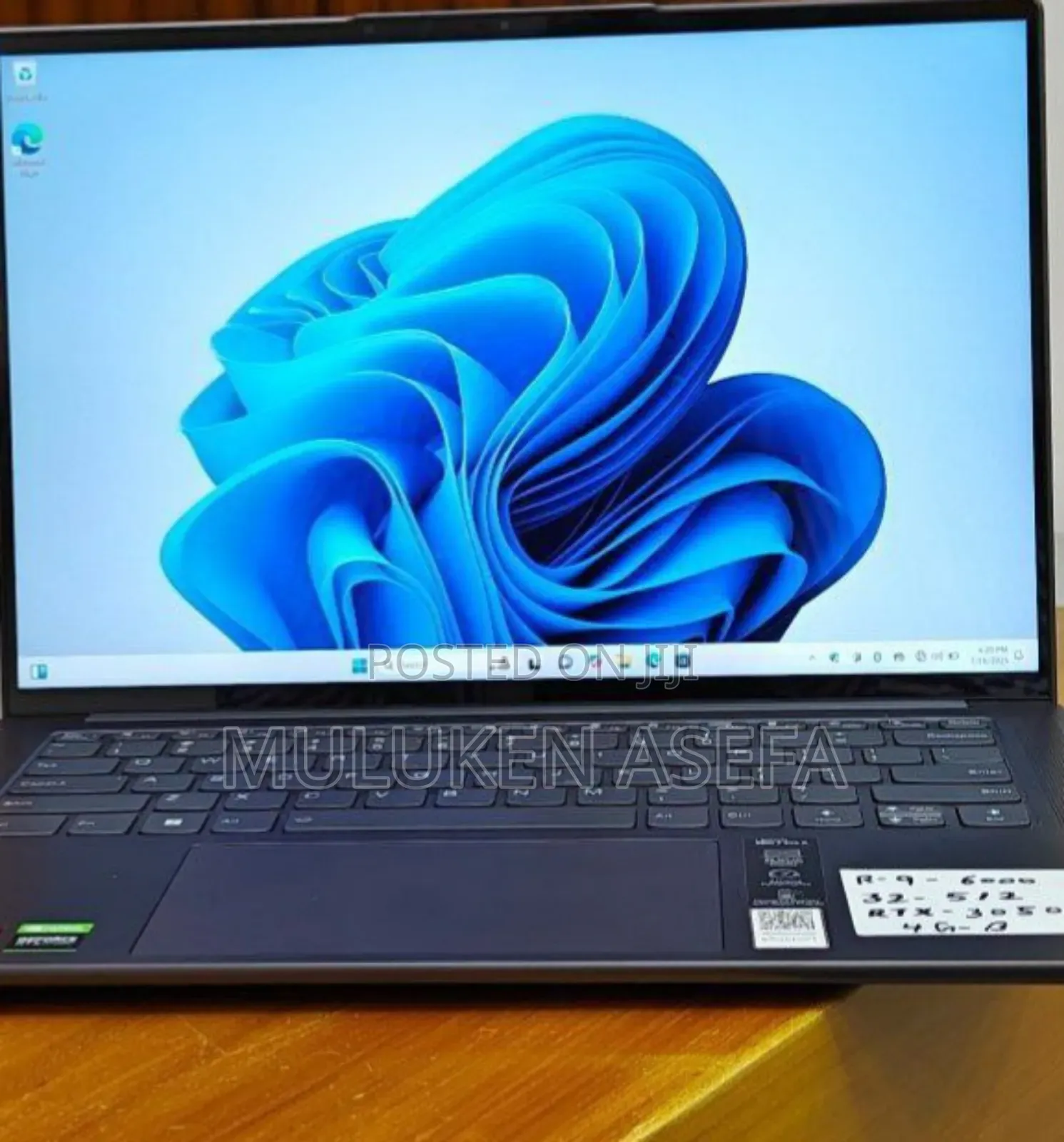 New Laptop Lenovo IdeaPad 5 Slim 13th Gen I7 32GB AMD Ryzen 9 SSD 512GB