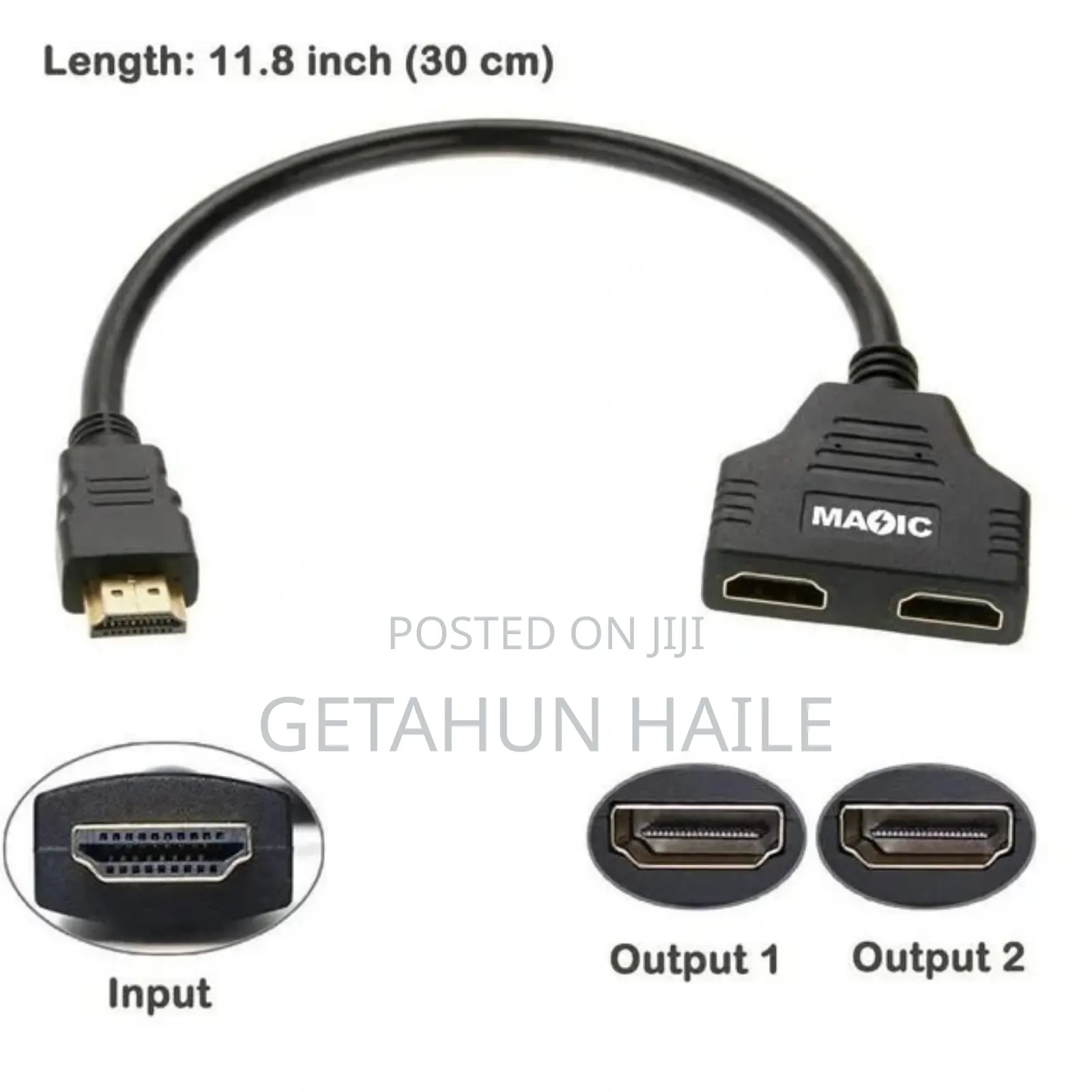 Hdmi Splitter 1×2 (Hdmi Splitter 1 in 2 Out)