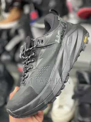 Photo - Hoka Quality Sneakers Black Men’S Comfortable Casual