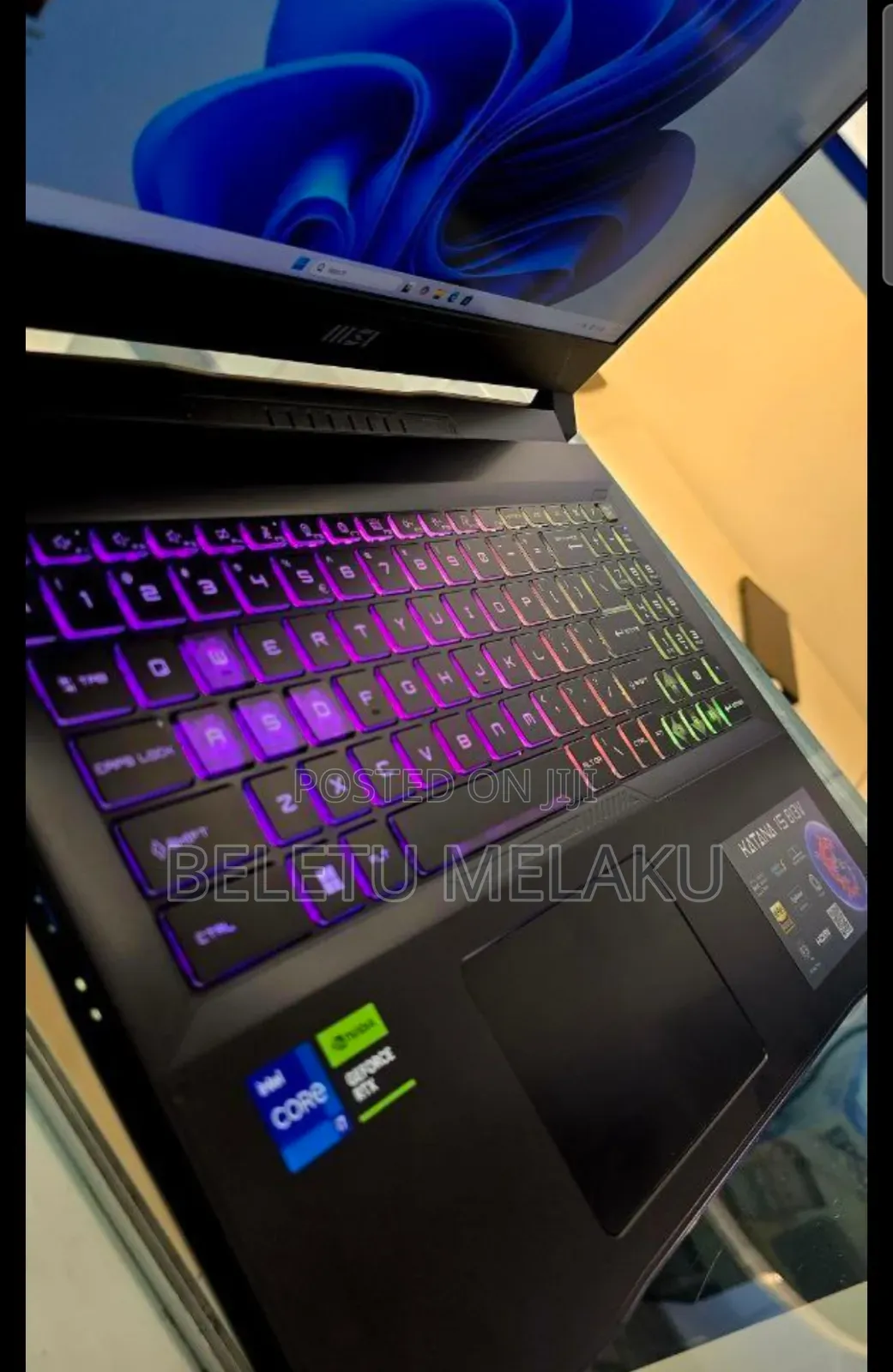 New Laptop MSI Katana 15 16GB Intel Core I7 SSD 512GB