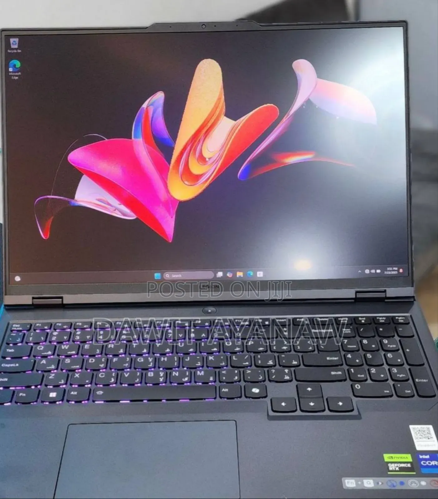 New Laptop Lenovo Legion 5 16GB Intel Core I7 SSD 1T