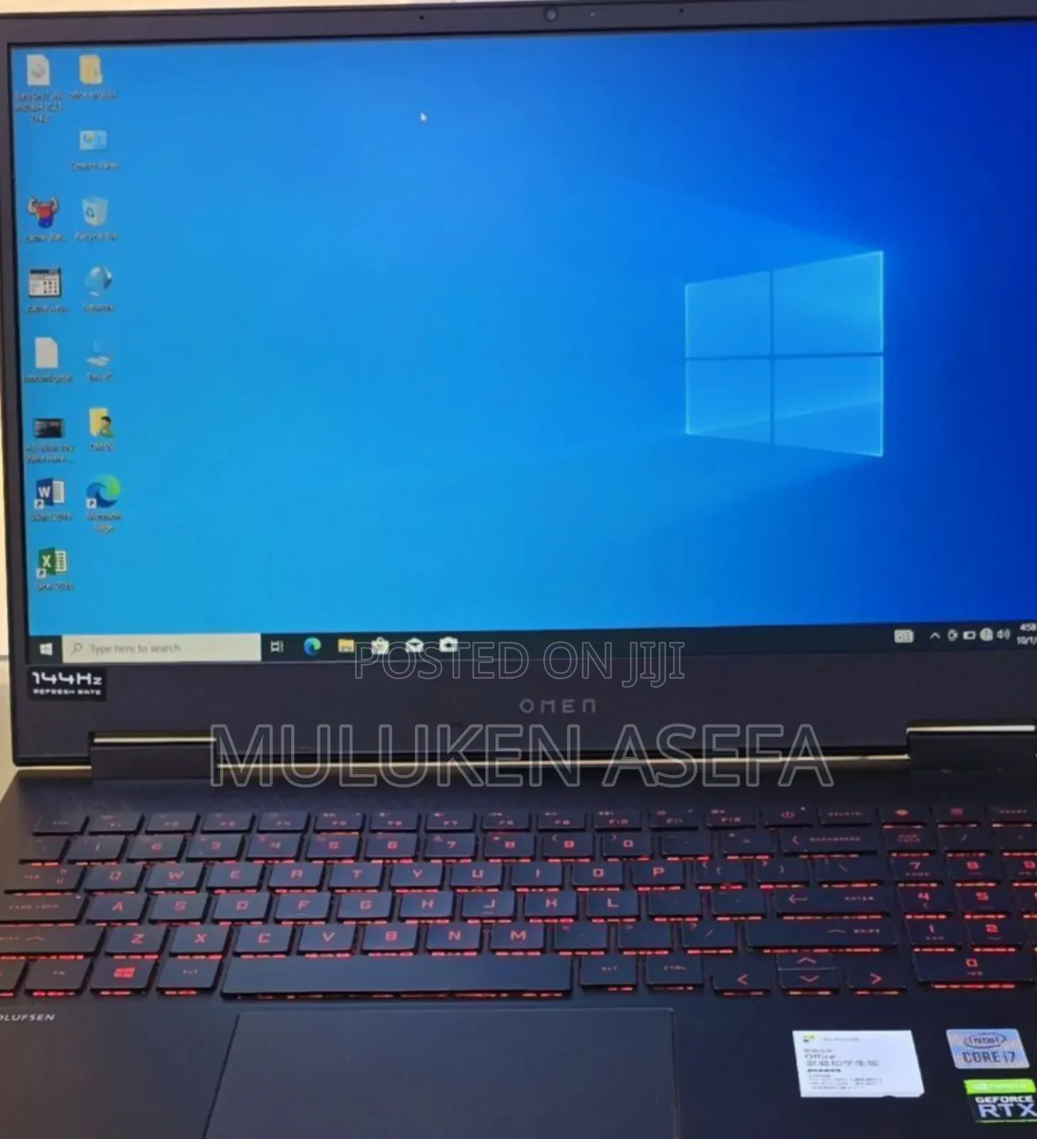 New Laptop HP Omen 15 16GB Intel Core I7 SSD 1T