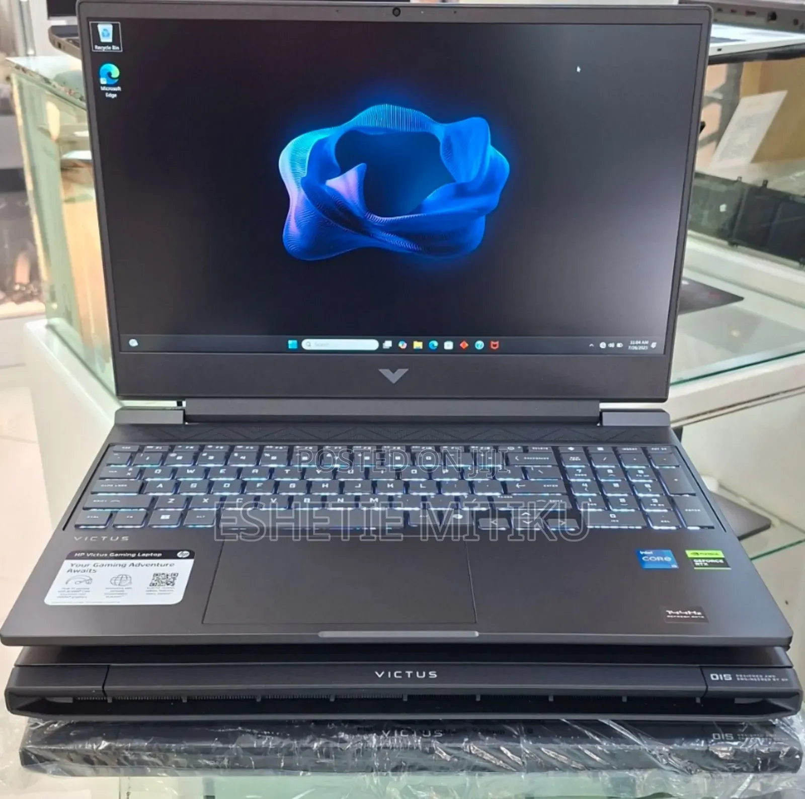 New Laptop HP Victus 15 8GB Intel Core I5 SSD 512GB