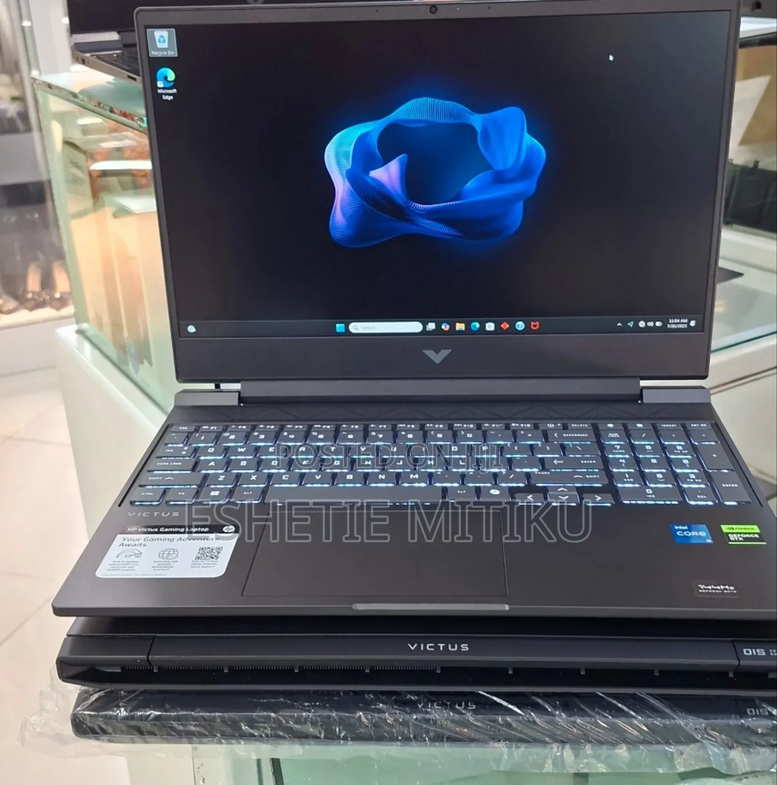 New Laptop HP Victus 15 8GB Intel Core I5 SSD 512GB