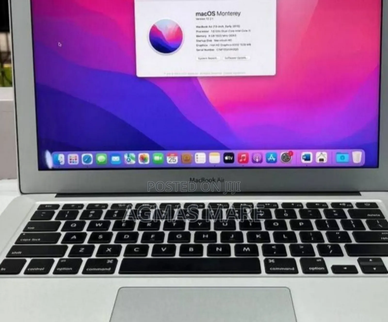 New Laptop Apple MacBook Air 2017 8GB Intel Core I7 SSD 256GB