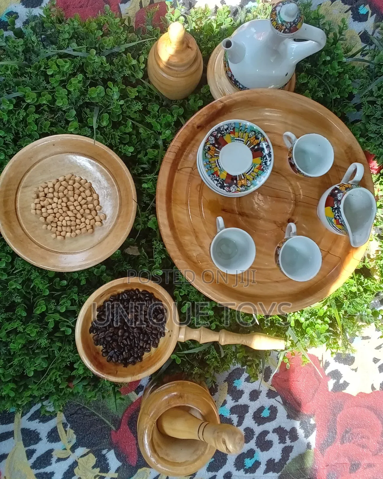 Pure Wanza Ethiopian Coffee Ceremony Set
