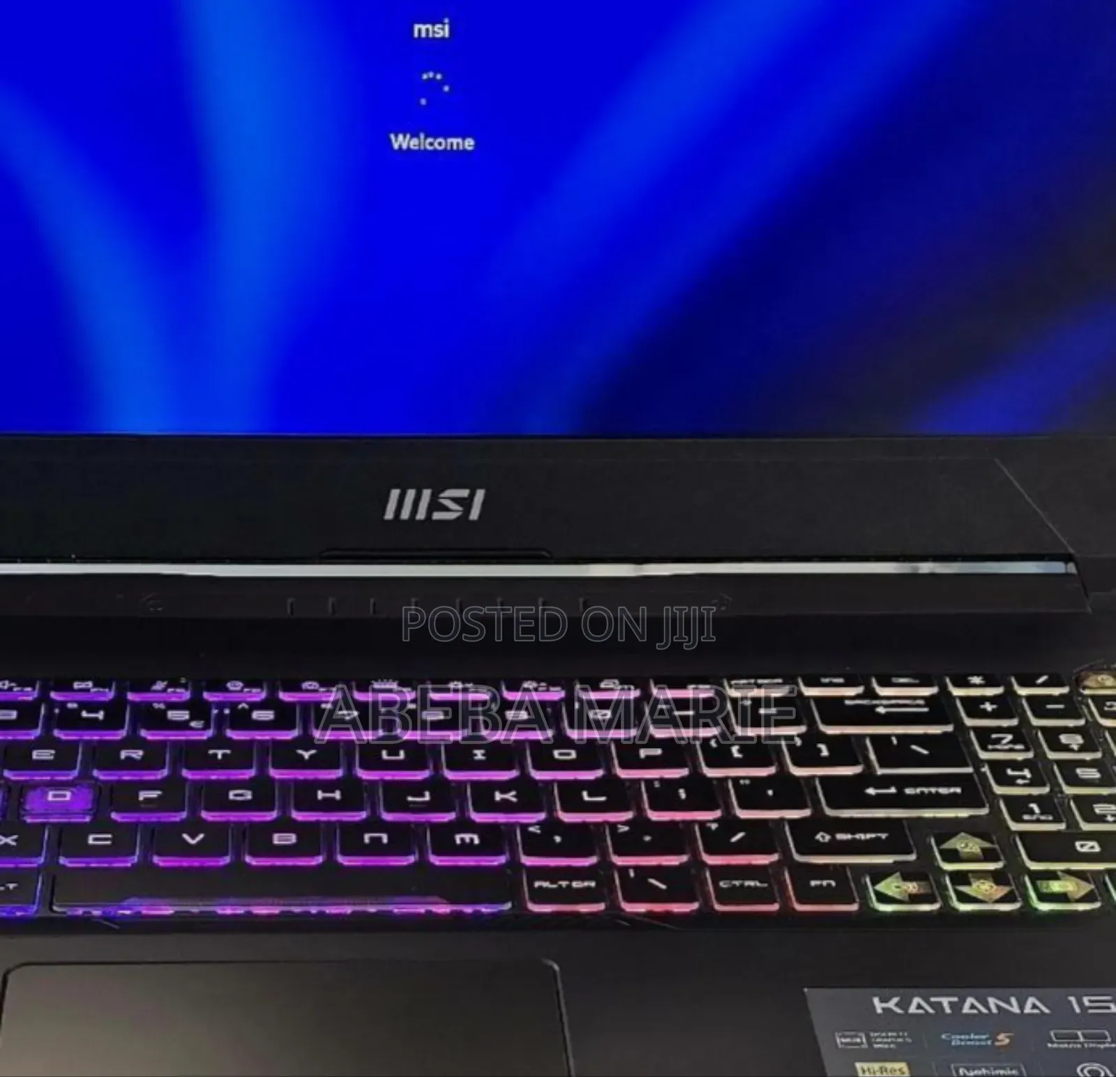 New Laptop MSI Katana 15 16GB Intel Core I7 SSD 1T