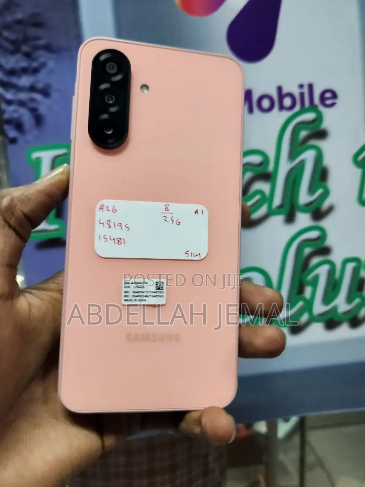 New Samsung Galaxy A26 256 GB Orange