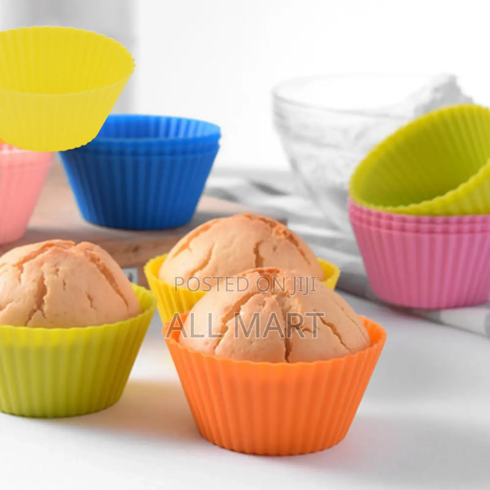 5pcs Silcon Baking Mold