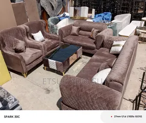 King Sofa With Center Table