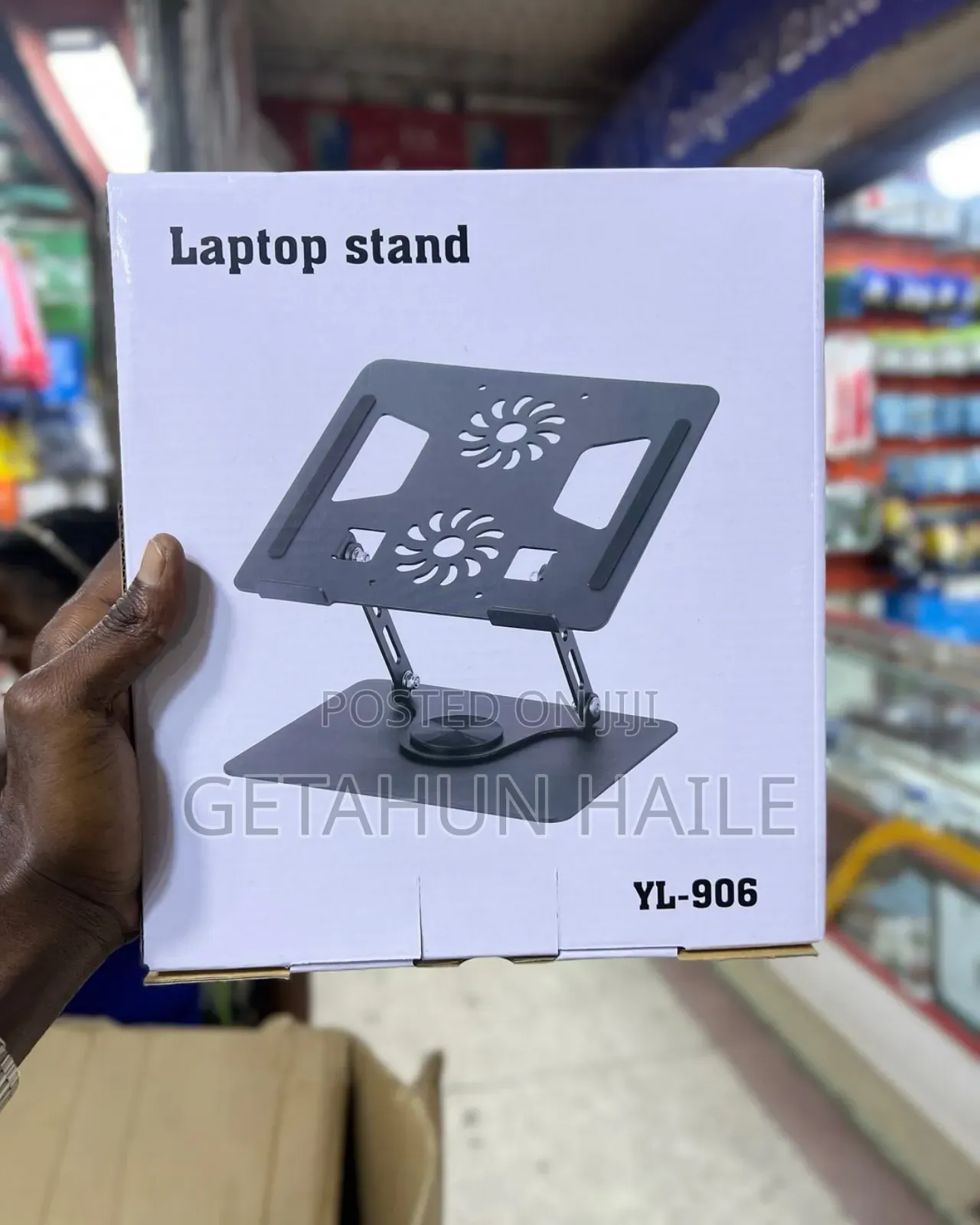 Laptop Stand With Built in Dual Fan Yl-906