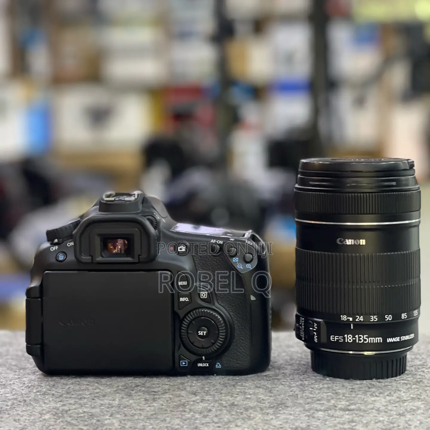 Canon 60d With 18-135mm STM Lens