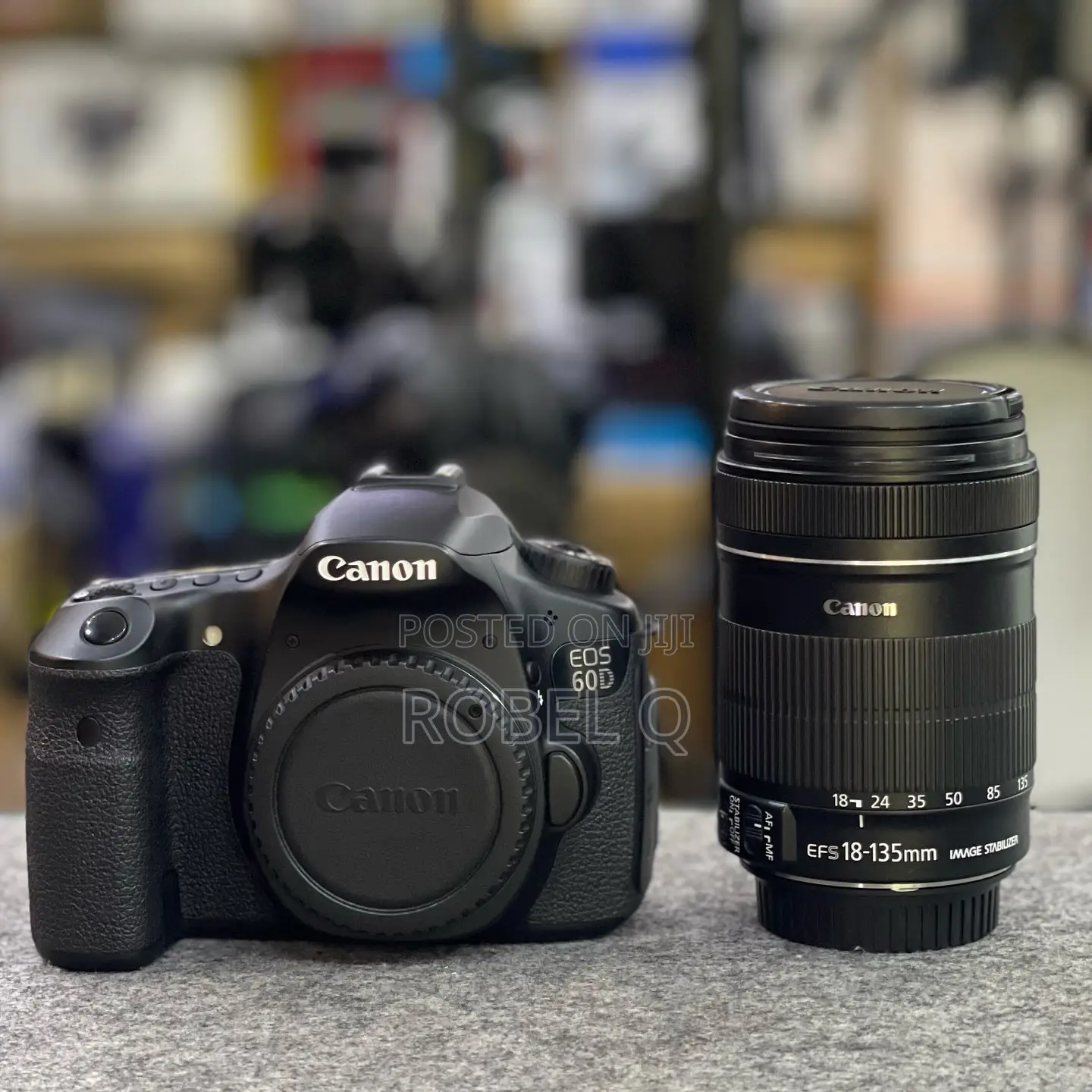 Canon 60d With 18-135mm STM Lens