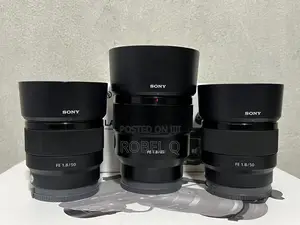 Sony 85mm F1.8 Fixed Prime Camera Lens