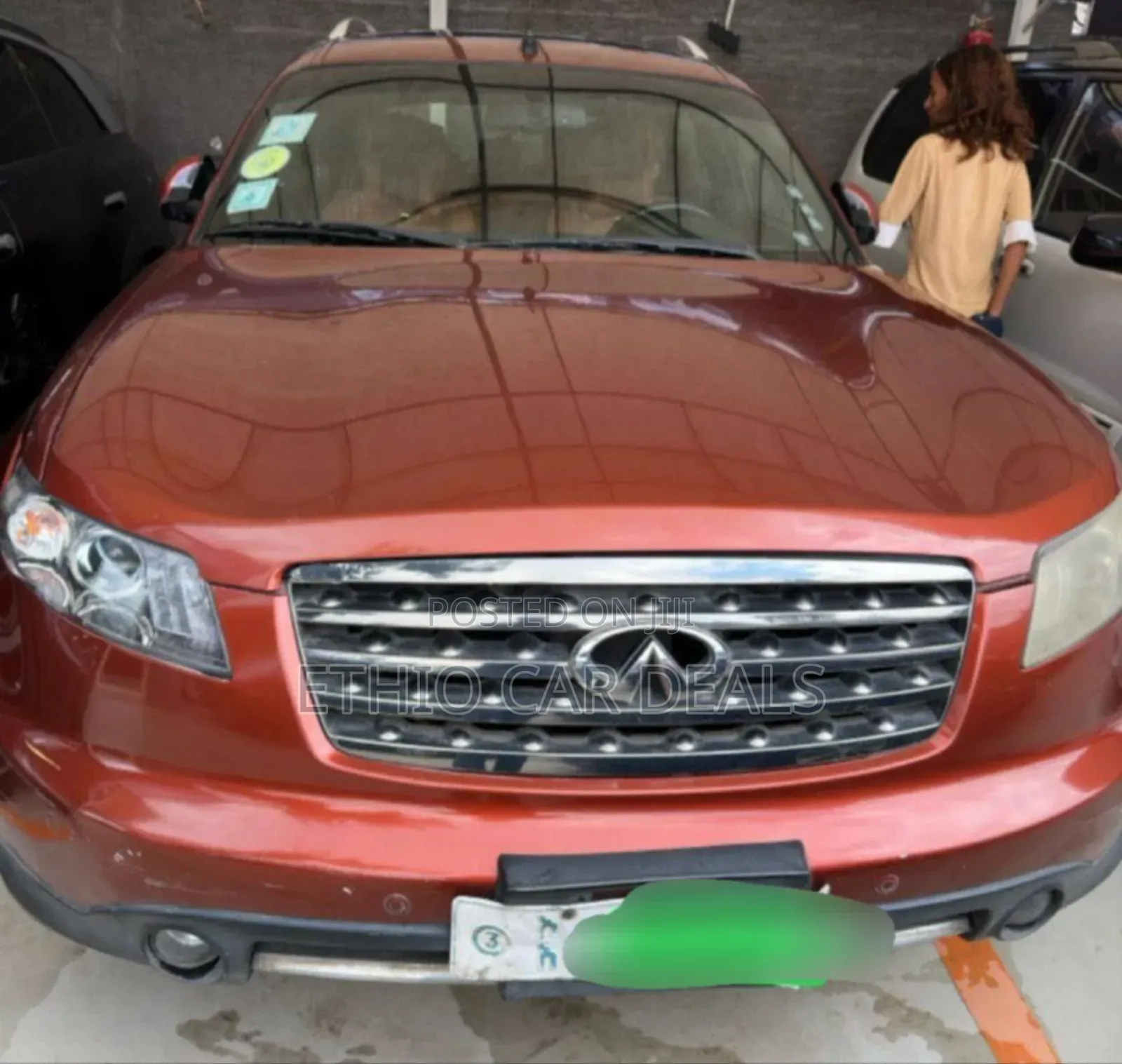 Infiniti FX35 2007 Orange