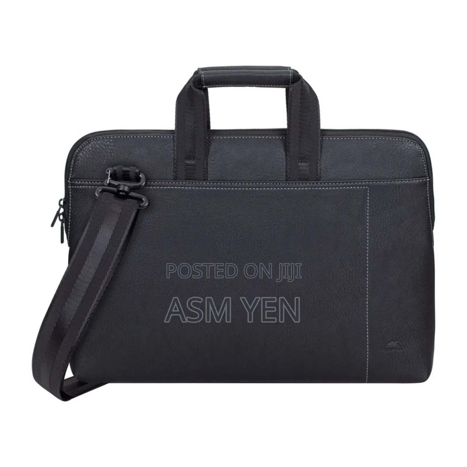 Black Slim Laptop Bag 15.6