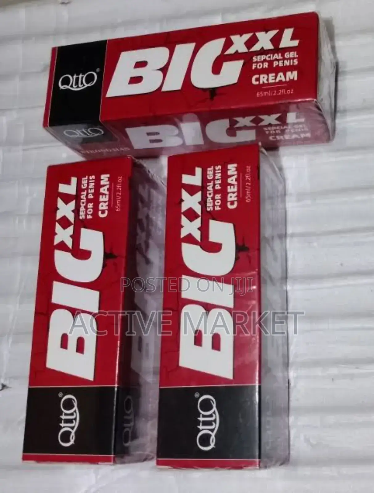 Big XXL Power Special Cream for Men Stronger Male Massage
