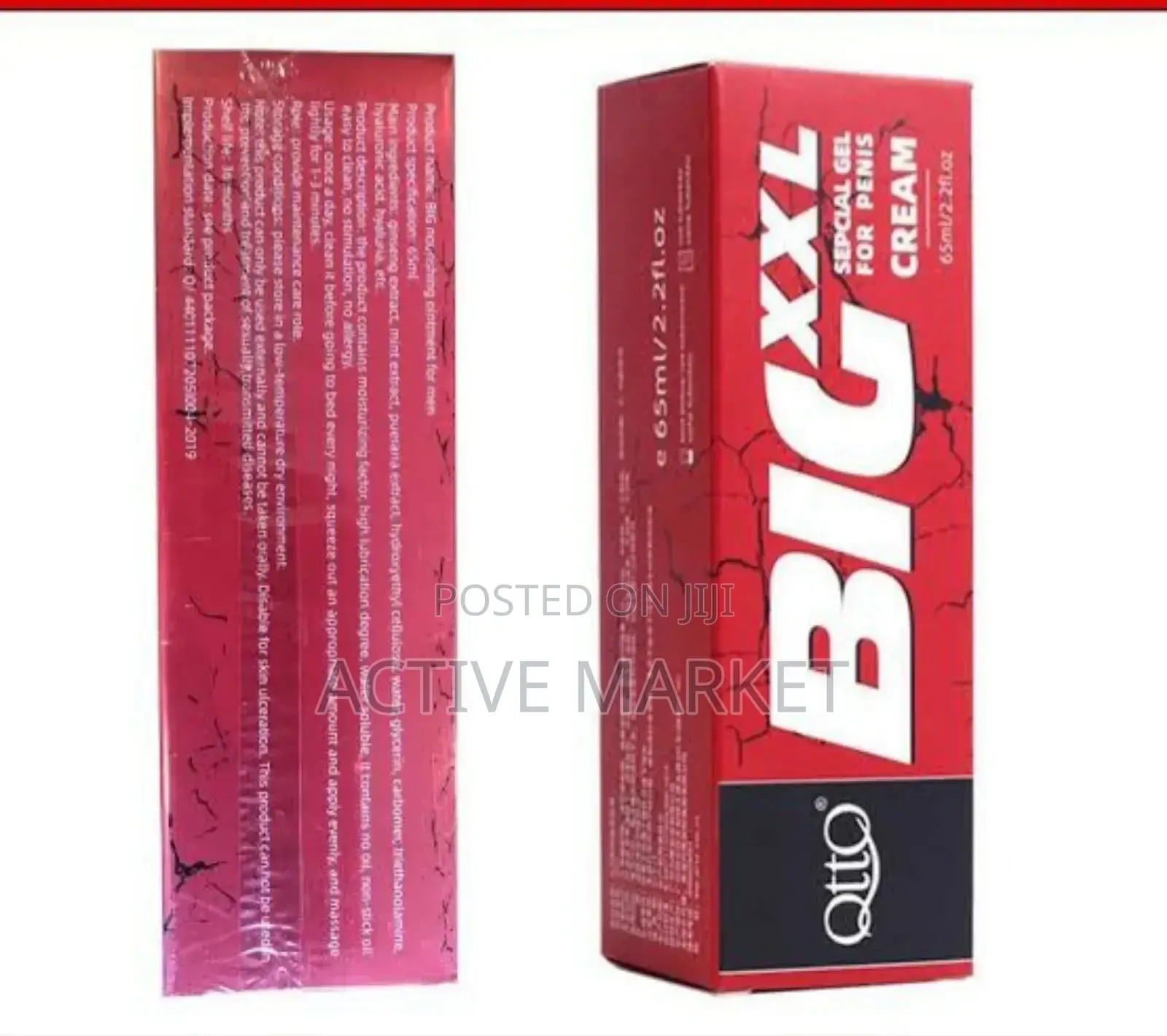 Otto Big XXL Penis Cream in Ethiopia